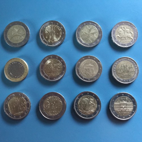 Lotto splendenti monete euro - splendenti,