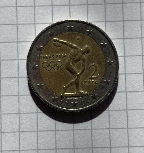 Moneta euro commemorativa - moneta, 2