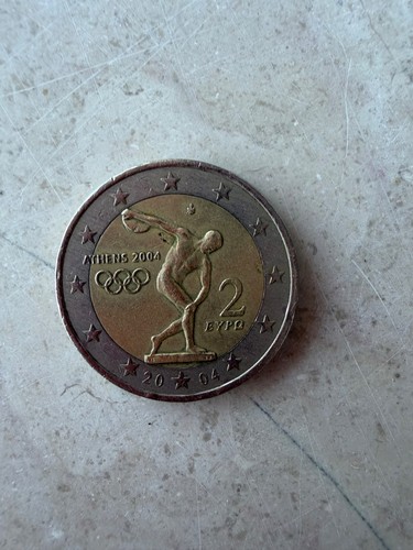 Moneta euro olimpiadi - euro, atene