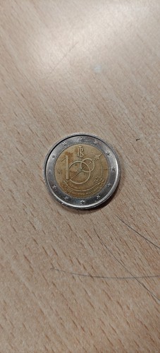 Moneta euro rara - 100, anni