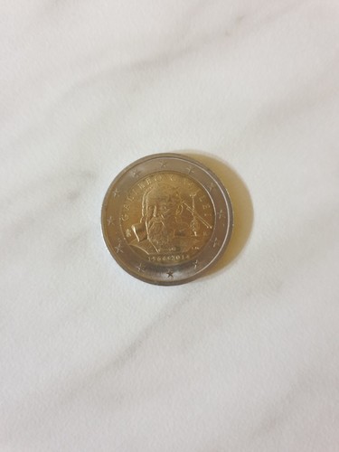 Moneta euro rara - da, 2