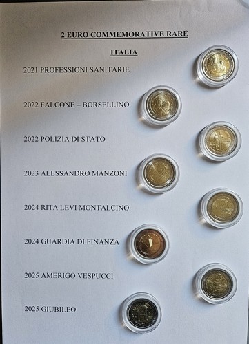 Euro italia monete rare - 2,
