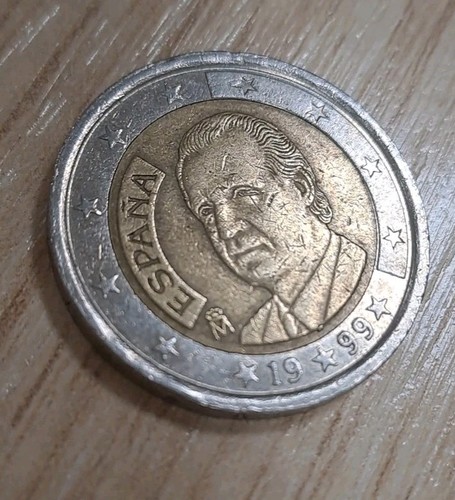 Moneta euro 1999 re - euro, 1999,