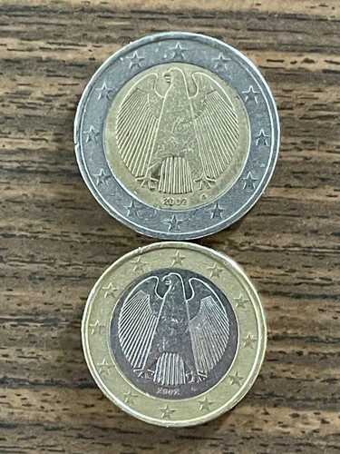 Monete 2 euro della - monete, e