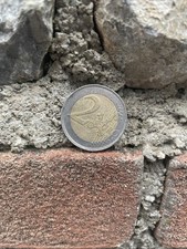 moneta da 2 euro rara del 2001